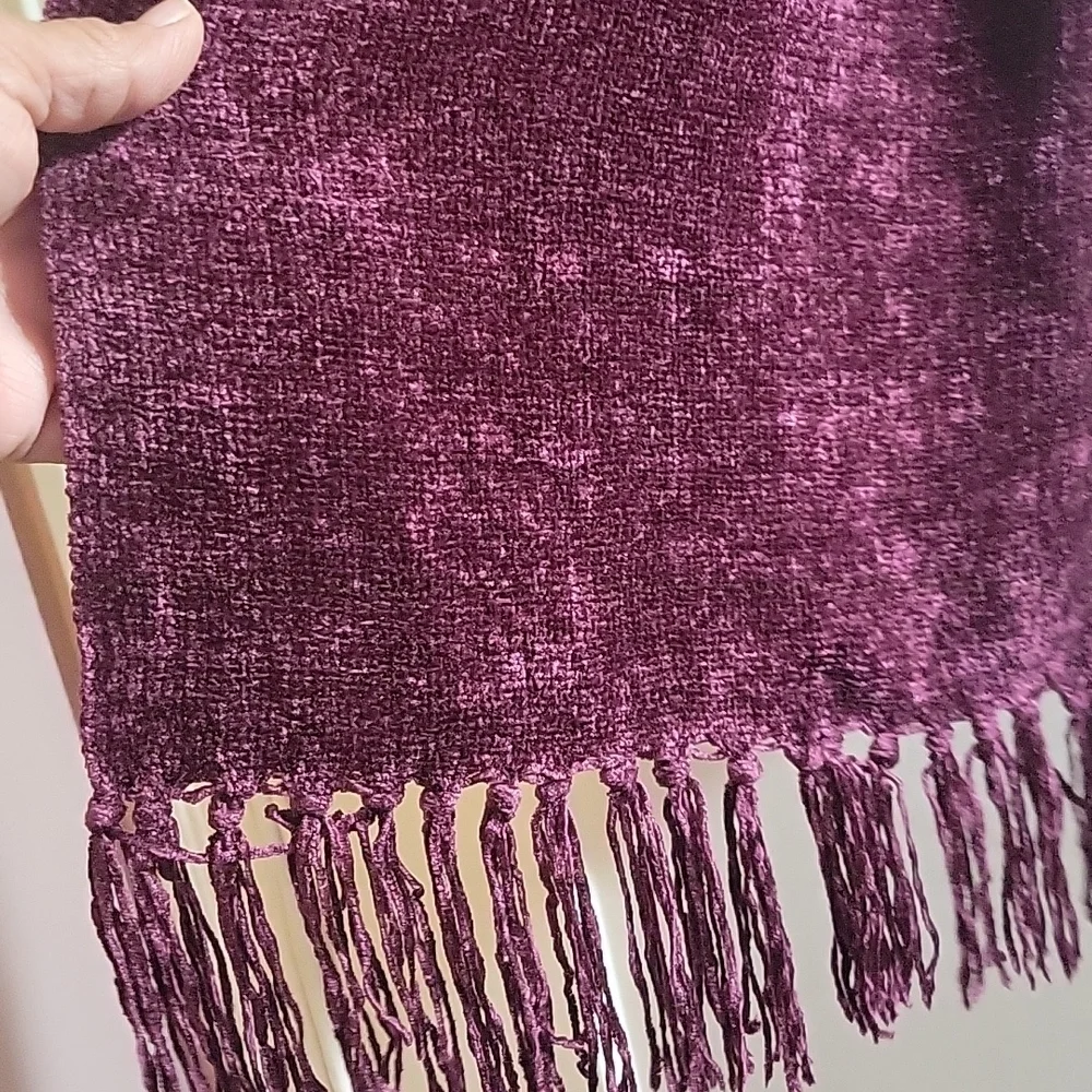 Charter Club Burgundy Scarf